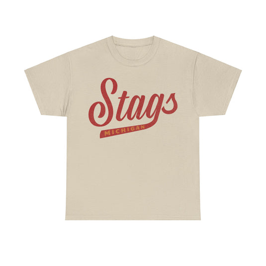 Michigan Stags WHA Hockey Team T-shirt