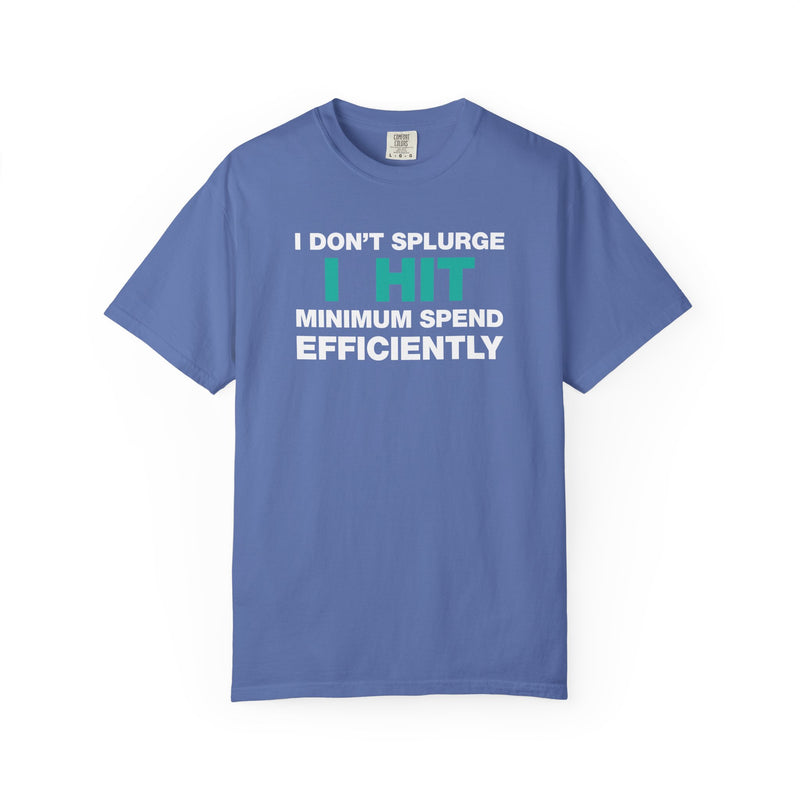 Load image into Gallery viewer, Minimum Spend Credit Card Bonus Point Miles Travel Teal T-shirt
