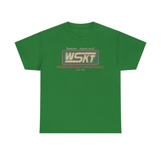 Wichita Southeast Kansas Transit - WSKT 1968 Freight Truck T-shirt