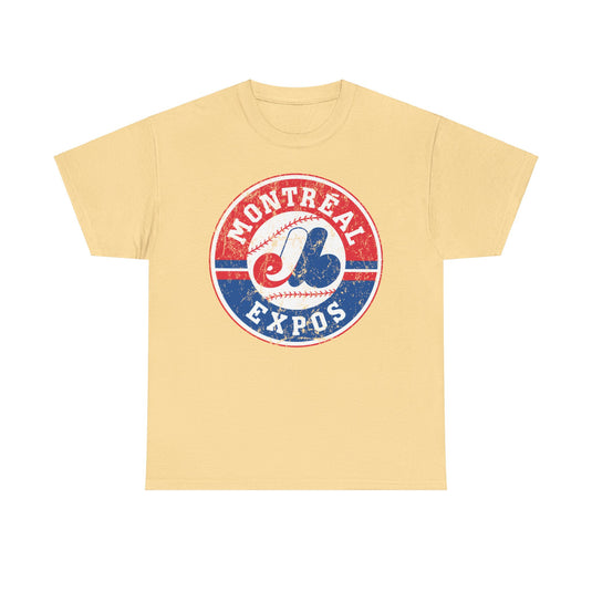 Montreal Expos Round Logo Baseball T-shirt