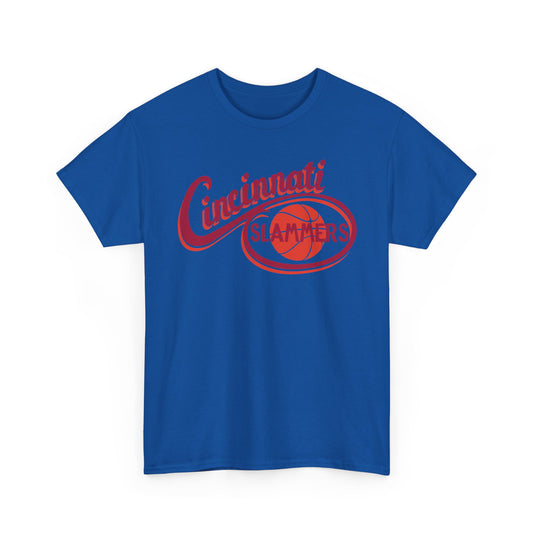 Cincinnati Slammers Ohio CBA Basketball 1984-1987 T-shirt