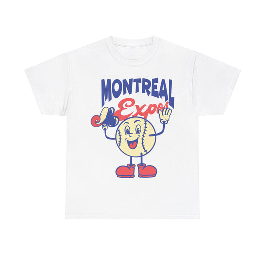 Montreal Expos Mascot Baseball T-shirt