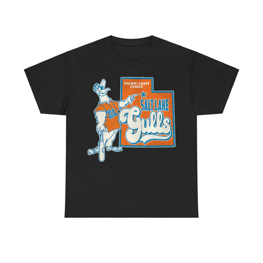 Salt Lake Gulls Utah Nostalgic Retro Baseball Team T-shirt