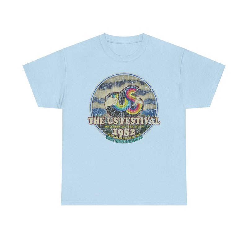 Load image into Gallery viewer, US Festival 1982 Glen Helen Music Technology Concert Festival T-shirt
