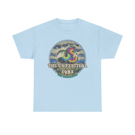 US Festival 1982 Glen Helen Music Technology Concert Festival T-shirt