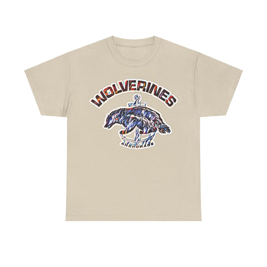 Anchorage Wolverines Alaska Hockey T-shirt