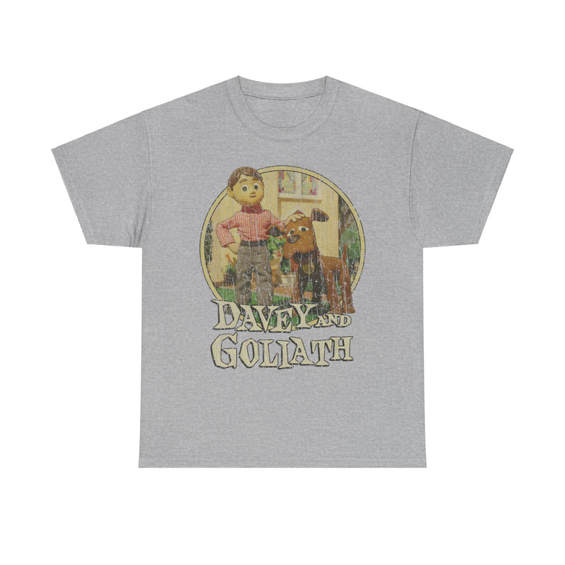 Load image into Gallery viewer, Davey and Goliath 1961 Animated TV Show T-shirt
