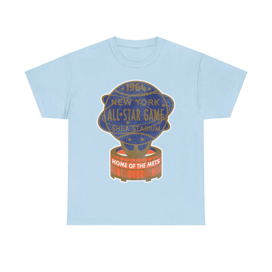 Shea Stadium 1964 New York Nostalgic Retro Baseball Team T-shirt