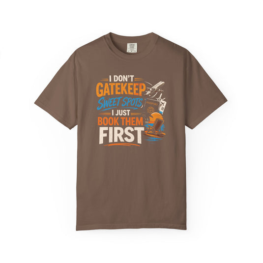 Gatekeep Travel Sweet Spots Credit Card Points Miles T-shirt
