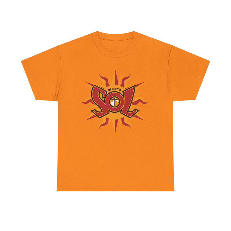 Load image into Gallery viewer, Miami Sol Womens National Basketball 2000-2002 Florida T-shirt
