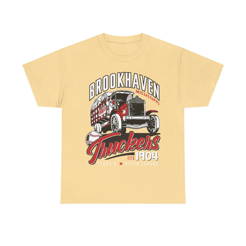 Load image into Gallery viewer, Brookhaven Truckers Est 1904 Mississippi Baseball T-shirt
