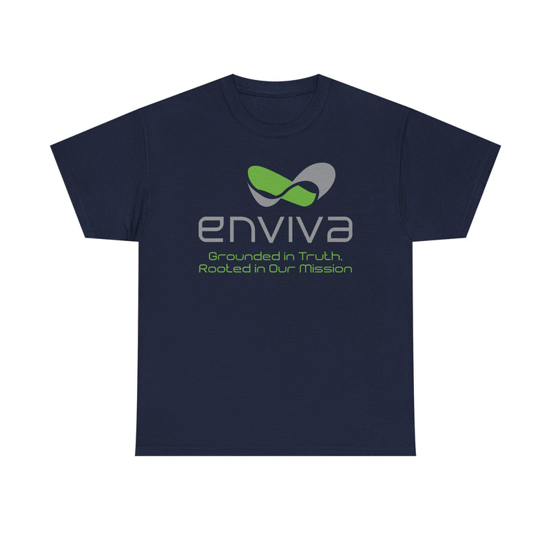 Load image into Gallery viewer, Enviva T-Shirt Defunct Biomass Company Grounded In Truth Rooted In Our Mission Tee
