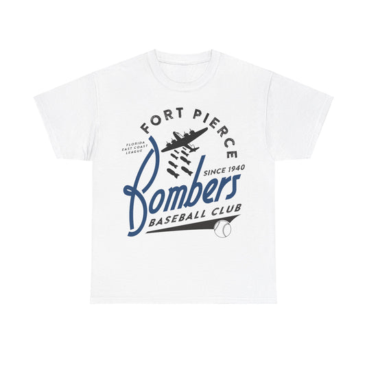 Fort Pierce Bombers Est 1940 Florida Baseball T-shirt