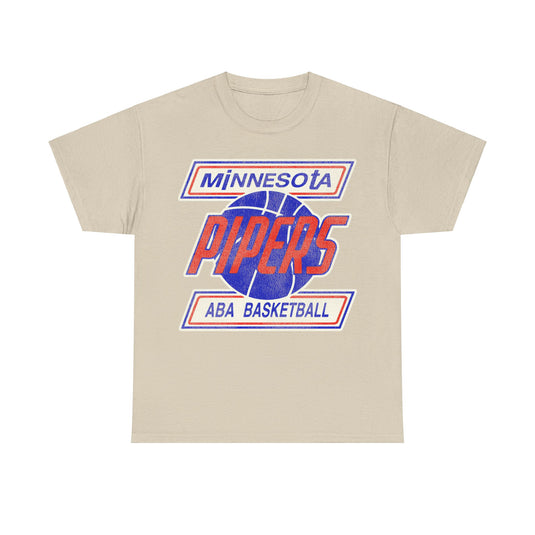 Minnesota Pipers Basketball Team Nostalgic Retro T-shirt