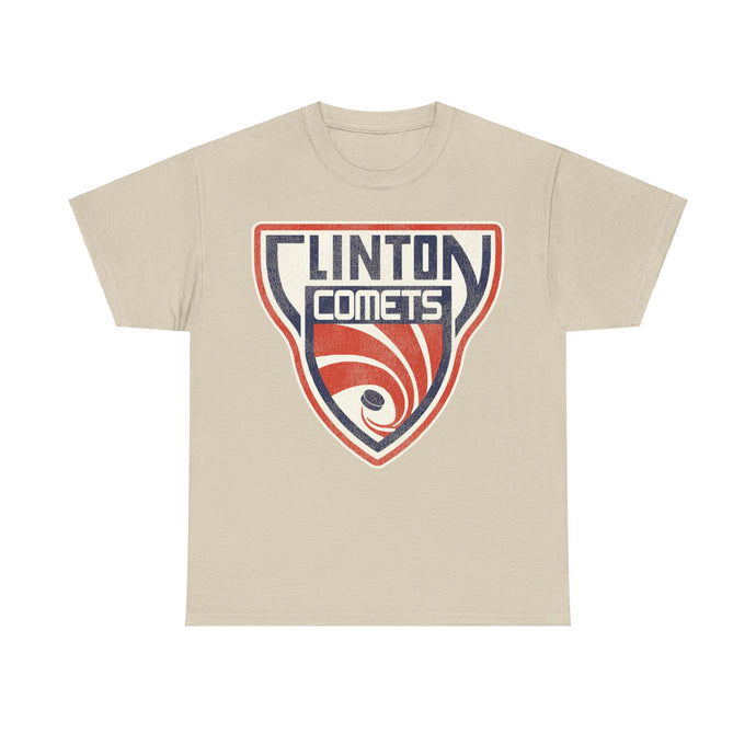 Clinton Comets New York Ice Hockey T-shirt