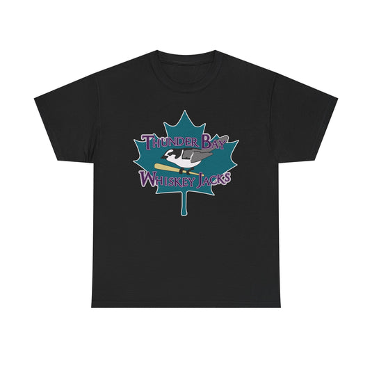 Thunder Bay Whiskey Jacks Canada Baseball 1993-1998 T-shirt