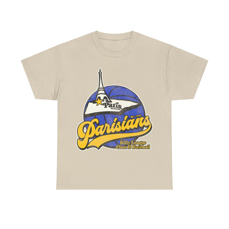 Load image into Gallery viewer, Paris Parisians Basketball Team Nostalgic Retro T-shirt
