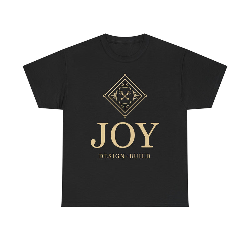 Load image into Gallery viewer, Joy Design + Build T-Shirt - Construction Industry Bankrupt Logo Tee

