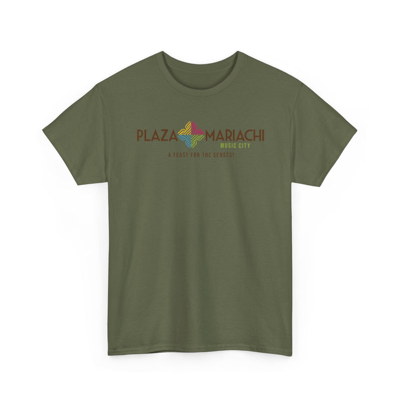 Load image into Gallery viewer, Plaza Mariachi Music City Feast For The Senses T-Shirt Nashville Tee

