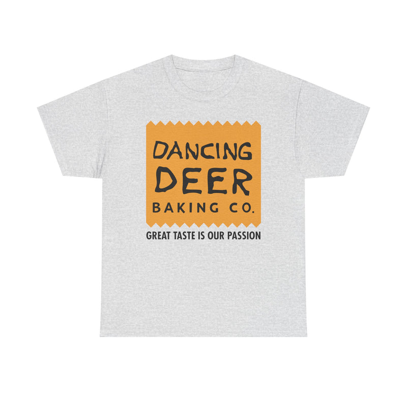 Load image into Gallery viewer, Dancing Deer Baking T-Shirt - Closed Bakery Company Logo Tee - Boston

