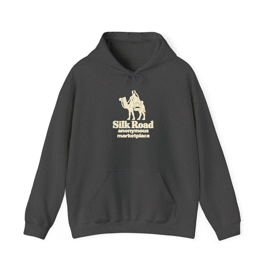 Silk Road Anonymous Marketplace Nostalgic Logo Pullover Hoody
