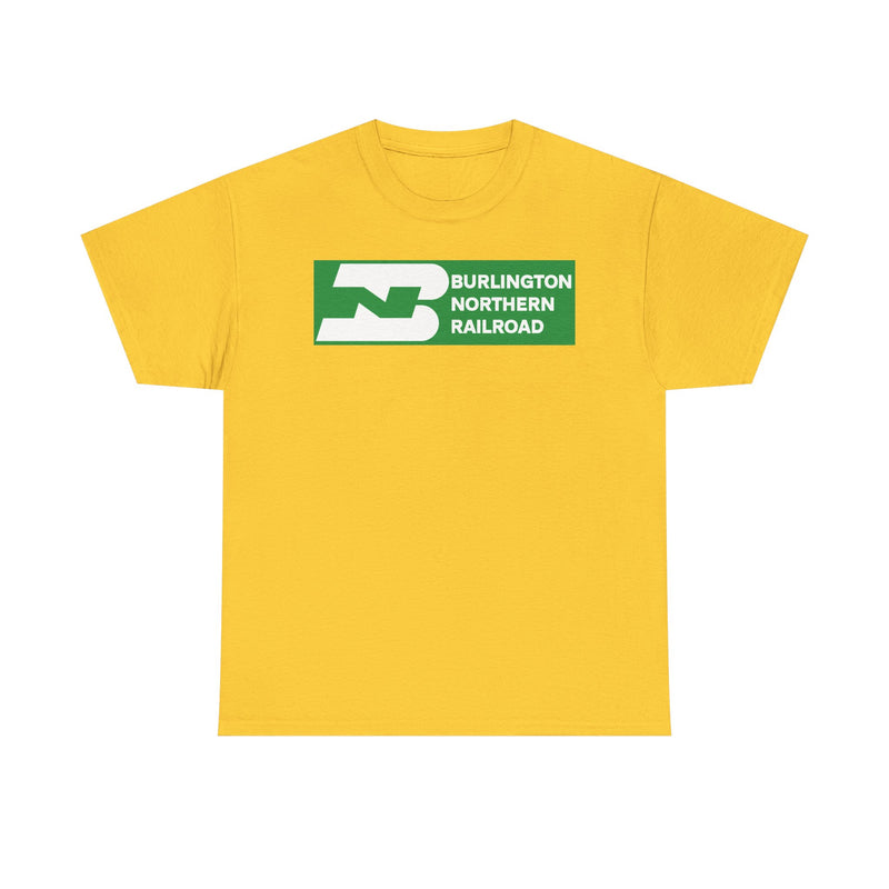 Load image into Gallery viewer, Burlington Northern Railroad Vintage Train Railway Logo T-Shirt

