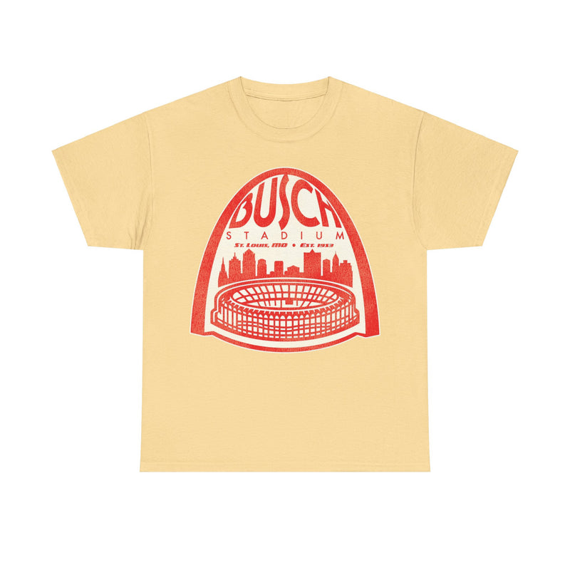 Load image into Gallery viewer, St Louis Busch Stadium Nostalgic Retro Baseball T-shirt
