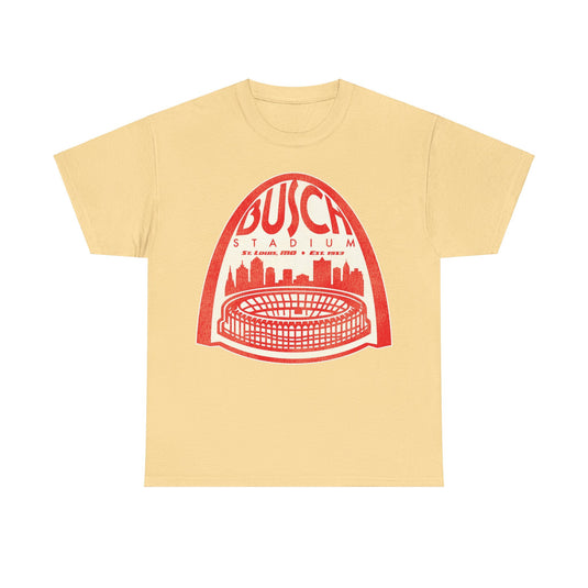 St Louis Busch Stadium Nostalgic Retro Baseball T-shirt