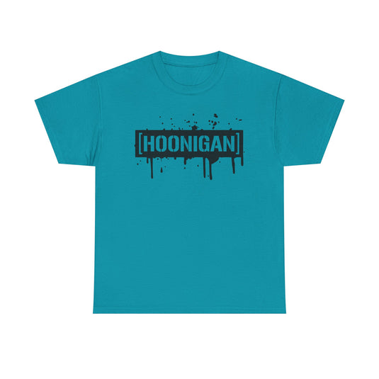 Hoonigan T-Shirt Bankrupt Automotive Brand Defunct Company Logo Tee