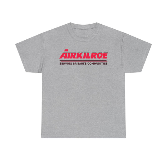 Air Kilroe Serving Britain's Communities Vintage Airline Logo Aviation T-shirt
