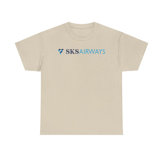 SKS Airways Turkish Airline Classic Logo T-Shirt Aviation