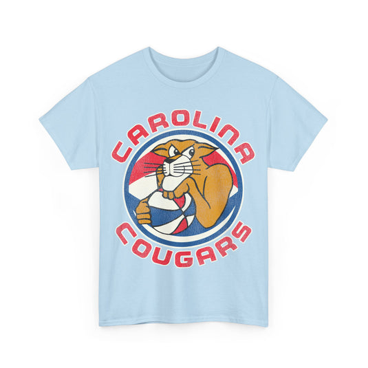 Carolina Cougars ABA Basketball Nostalgic Retro T-shirt