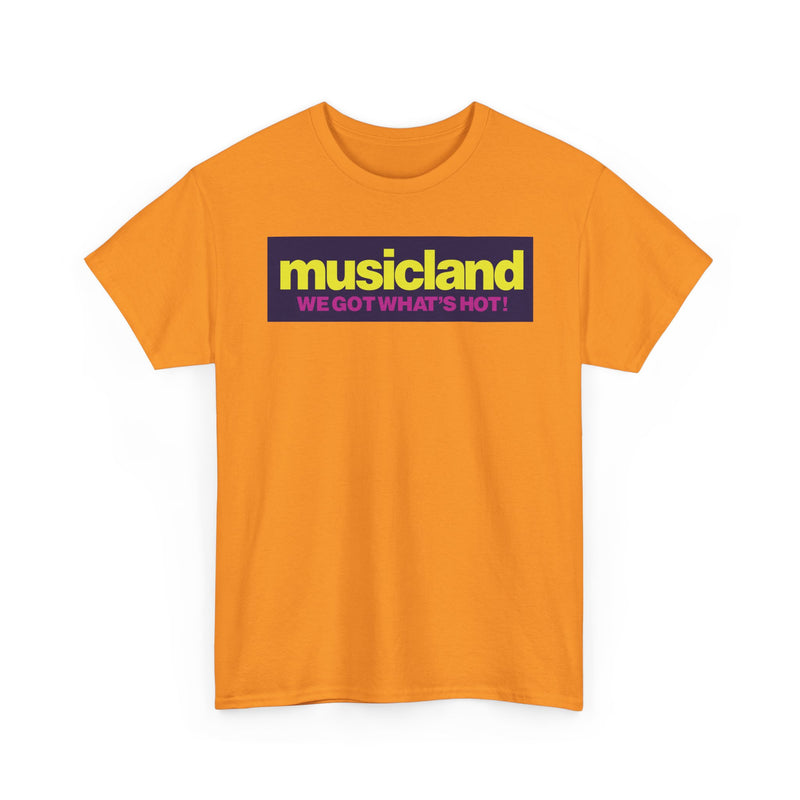 Load image into Gallery viewer, Musicland We Got What&#39;s Hot Music Store Nostalgic T-shirt
