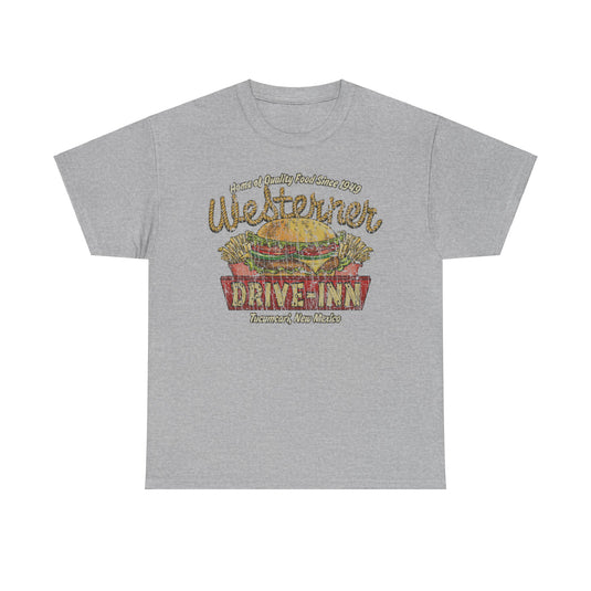 Westerner Drive-Inn 1949 Tucumcari New Mexico Diner Fast Food Restaurant T-shirt