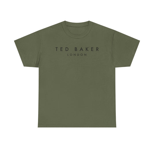 Ted Baker T-Shirt Bankrupt Fashion Brand Defunct Retailer Logo Tee
