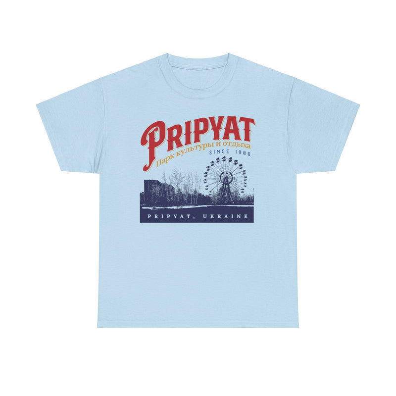 Load image into Gallery viewer, Pripyat Amusement Park Ukraine Nostalgic T-shirt
