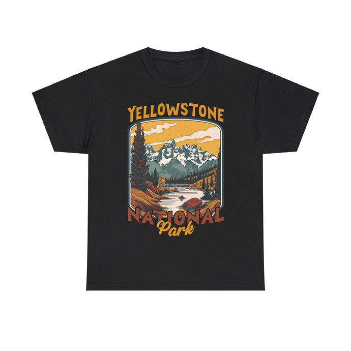 Yellowstone National Park Wyoming Poster Print T-shirt