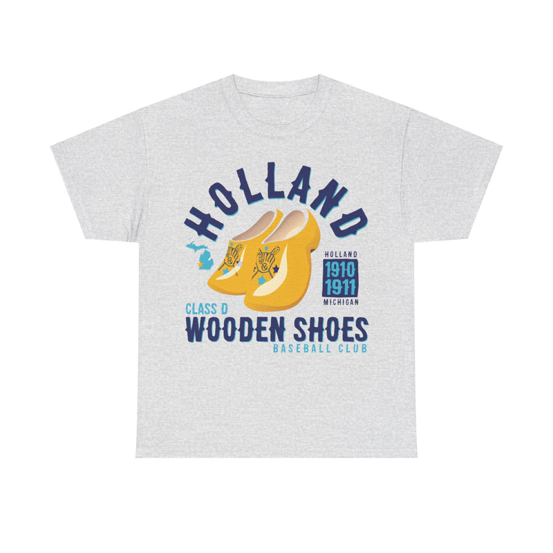 Load image into Gallery viewer, Holland Wooden Shoes Michigan Baseball T-shirt
