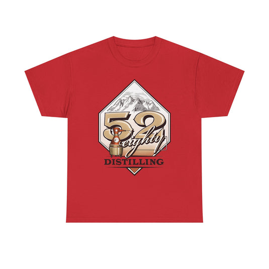 52 Eighty Distilling T-Shirt - Bankrupt Spirits Industry Logo Tee
