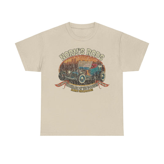 Norms Rods 1952 Car Distressed Print T-shirt