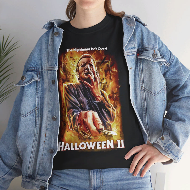Load image into Gallery viewer, Halloween 2 Michael Myers Horror Movie T-shirt
