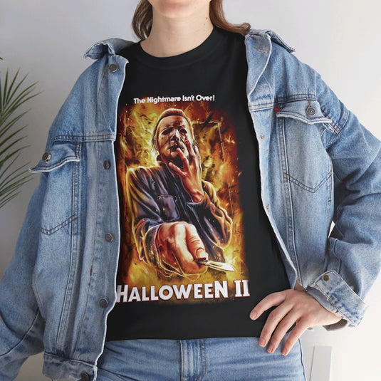 Halloween 2 Michael Myers Horror Movie T-shirt