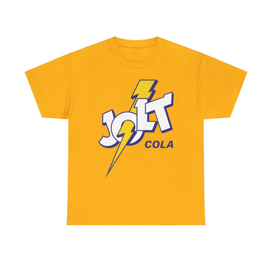 Jolt Cola Soft Drink Soda Logo T-shirt