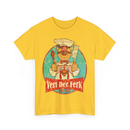 Vert Der Ferk Swedish Chef Funny T-shirt