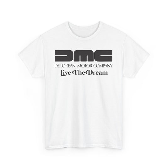 DMC DeLorean Motor Company Live The Dream Vintage T-shirt