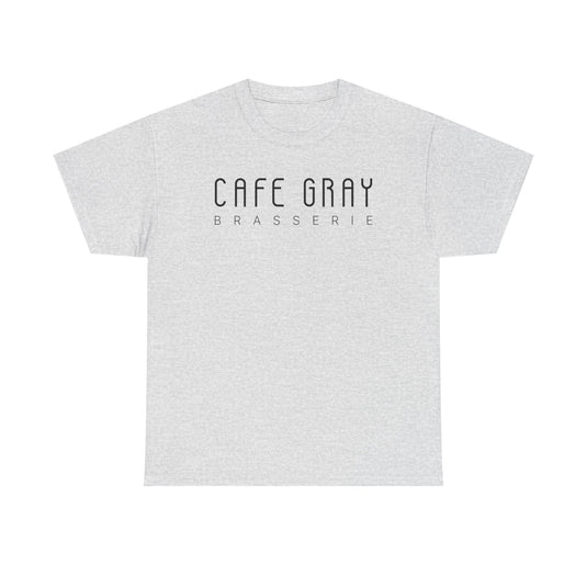 Café Gray T-Shirt - Fine Dining Restaurant Industry Defunct Logo Tee