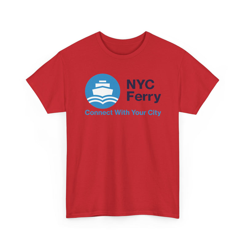 Load image into Gallery viewer, NYC Ferry Defunct Transportation Service T-Shirt Connect With Your City Boat Tee

