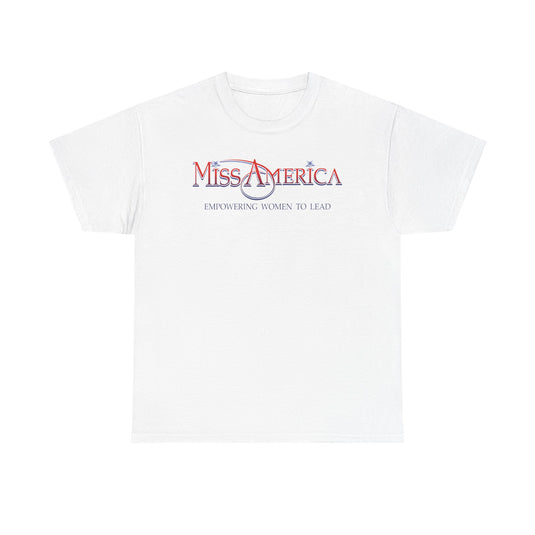Miss America Empowering Women To Lead T-Shirt Pageant Logo Tee