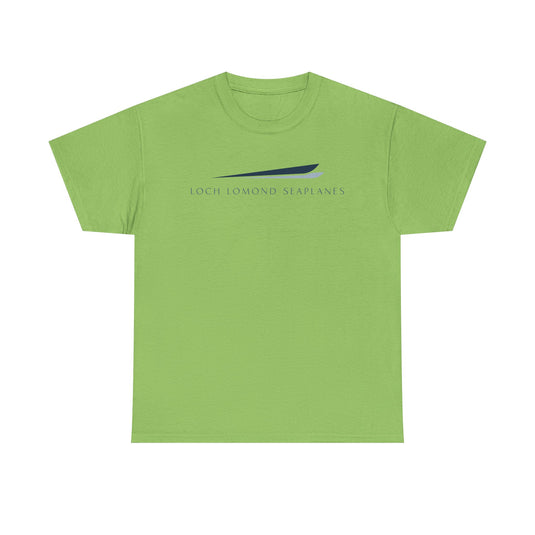 Loch Lomond Seaplanes Scottish Aviation Logo T-Shirt Rare