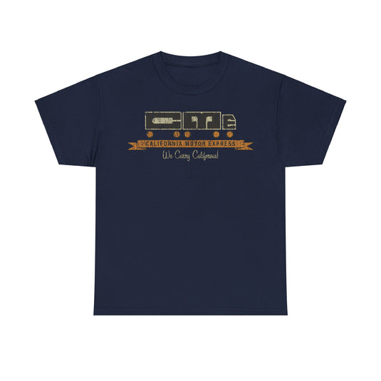 California Motor Express CME 1930 Trucking Nostalgic Retro T-shirt